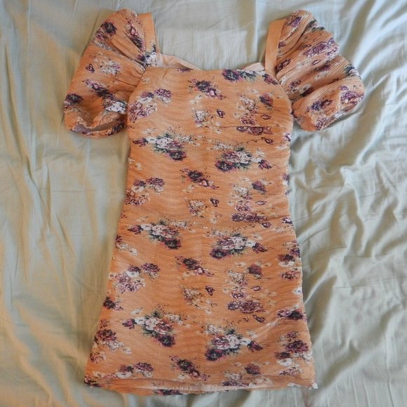 Floral Bodycon Dress - Picture 1 of 5